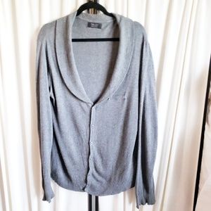 1 Zara Man classic sport dark gray button cardigan